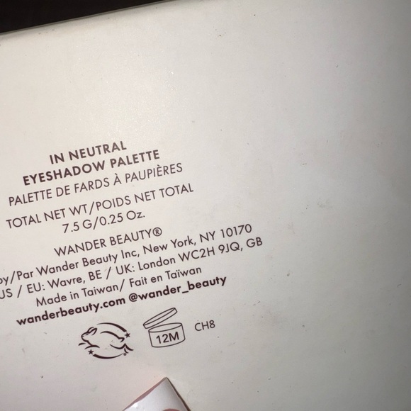 Authentic Neutral Eyeshadow Palette
Wander Beauty - Picture 2 of 10